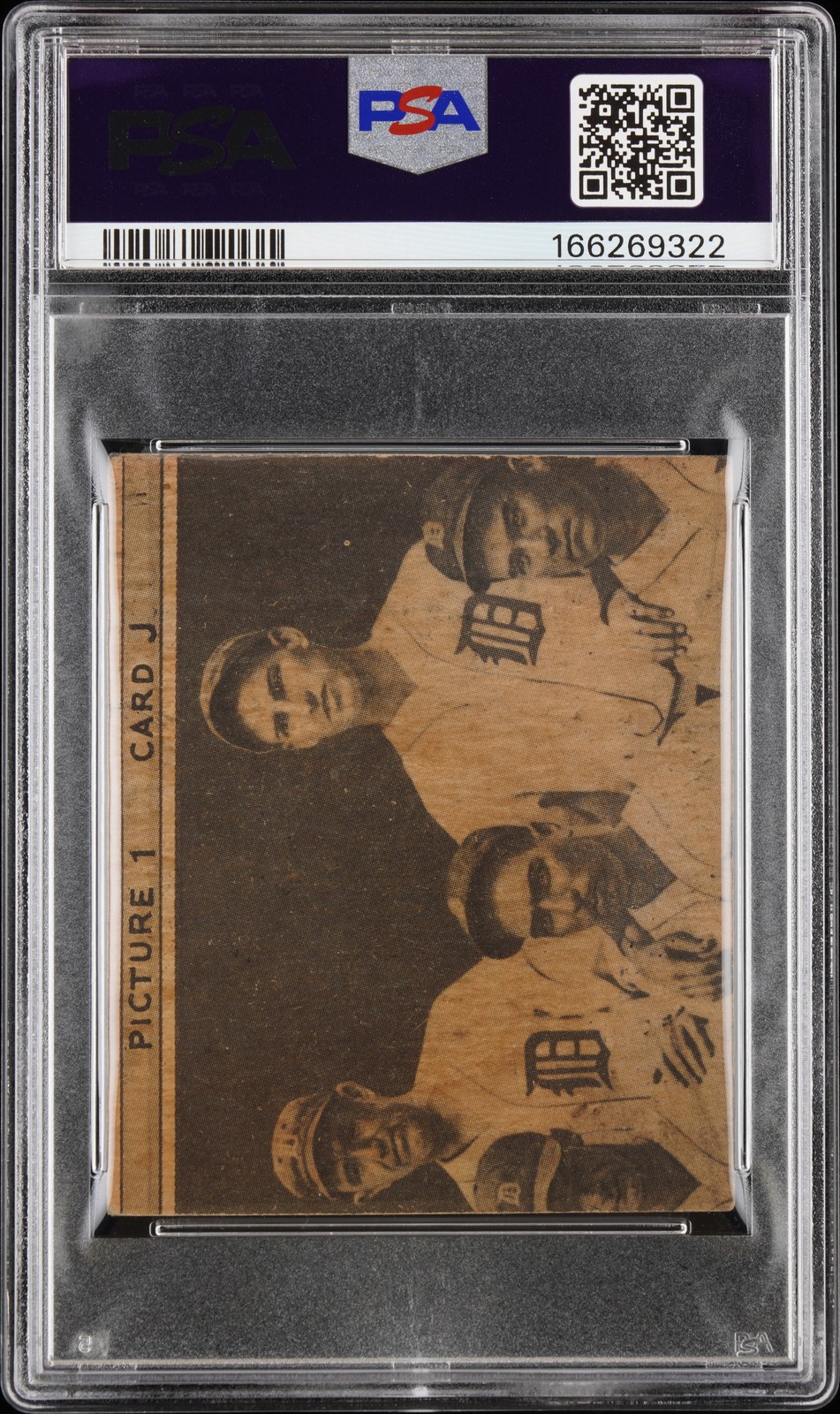 1935 GOUDEY 4-IN-1 #1J RUTH/MCMANUS/BRANDT/MARANVILLE PSA 3 view 2