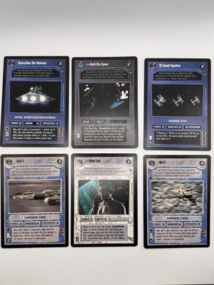 Star Wars CCG A New Hope BB Complete Common Uncommon Set | Decipher | SWCCGStore