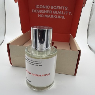 Dossier Originals Citrus Green Apple Perfume 1.7 Oz NIB Damaged box/bottle