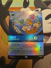 Alice Accidentally Adrift 217/204 Epic Holofoil Fabled NM Disney Lorcana
