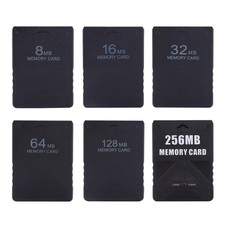 256M PS 2 Memory Card, 256M Memory Card High Speed for Console Games Accessor...