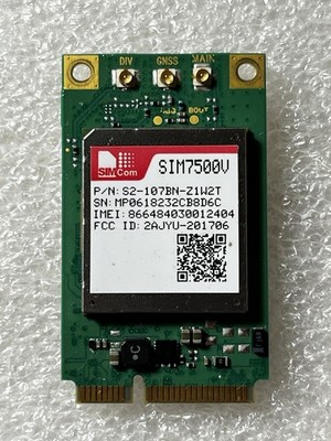 SIMCom SIM7500V 4G LTE Cellular Modem Module OEM Embedded WWAN Discount