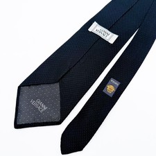Gianni Versace Medusa Tie, Black, 100 Silk