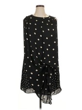 Halston Heritage Women Black Cocktail Dress XL