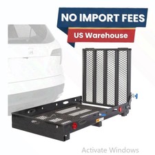 Titan Ramps Hitch-mounted Wheelchair And Scooter Carrier - 500 Lb. Capacity