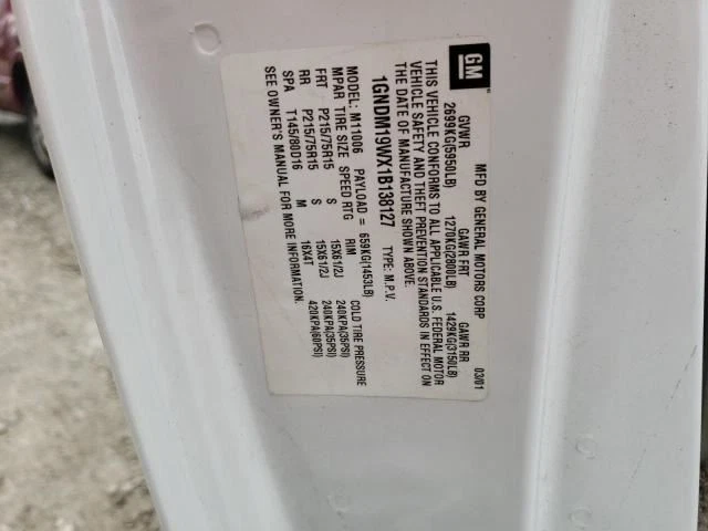 Air Cleaner Without Air Bag Label ID 15083310 Fits 96-02 ASTRO 2319866 - Image 2 of 4