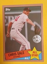 2020 Topps - 1985 Topps Baseball All-Stars Chris Sale #85AS-14 Gold /50 Gold 🥇