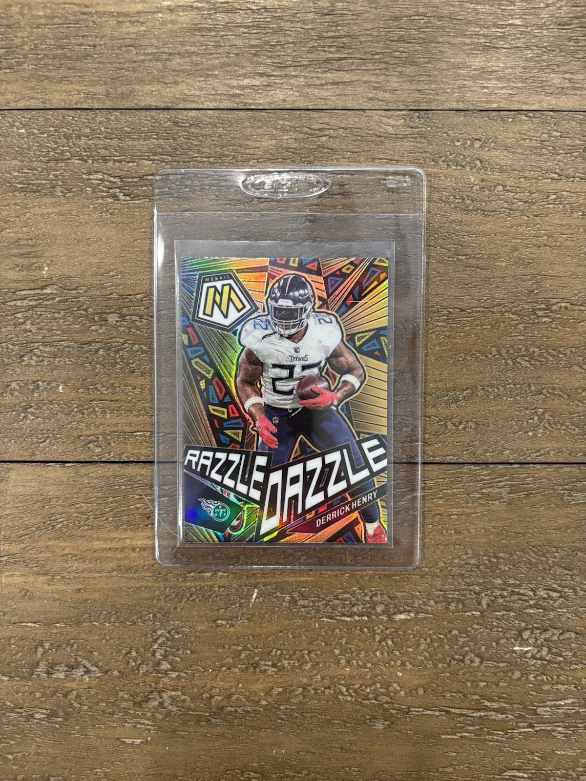 Derrick Henry 2023 Panini Mosaic Razzle Dazzle #RD-8 Tennessee Titans