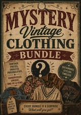 Mystery Vintage Clothing Bundle Mixed Grade Resellers Job Lot