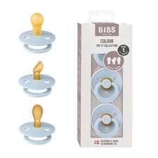 Pacifiers 0-6 Months 3-Pack Soothers BPA-Free Symmetrical Nipple Made i...