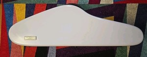 Aileen Violin Hard Case 4/4 Full Size with Hygrometer White 