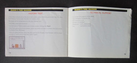 RARE! Original 1993 NINTENDO NES MARIO'S TIME MACHINE INSTRUCTION BOOKLET ONLY 
