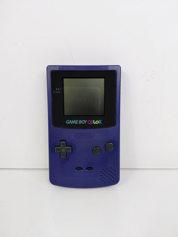 Nintendo Game Boy Color Handheld System - Grape CGB-001 TESTED