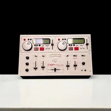 Ion Portable DJ Dual CD Station iCD02K Power Supply Tested Fully Functional