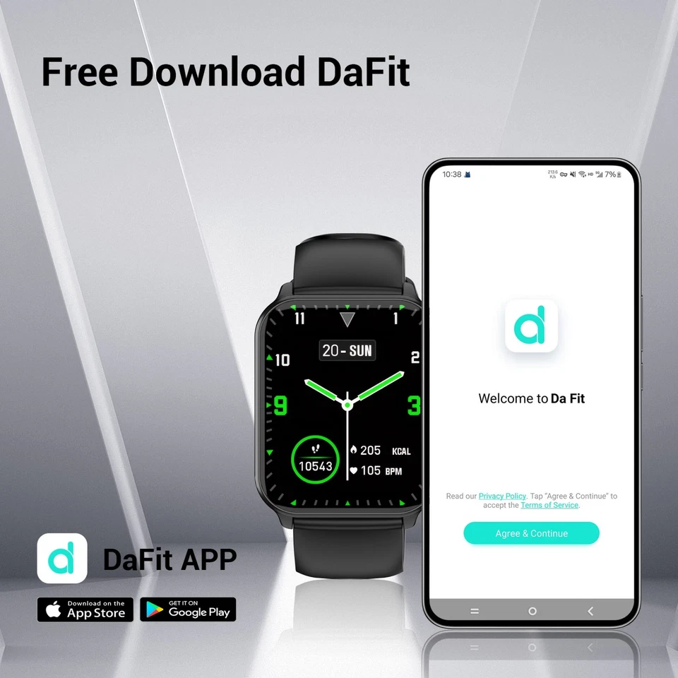 Smart Watch Women Men (Make/Answer Calls) Fitness Tracker for iPhone/ Android UK - Image 4 of 4