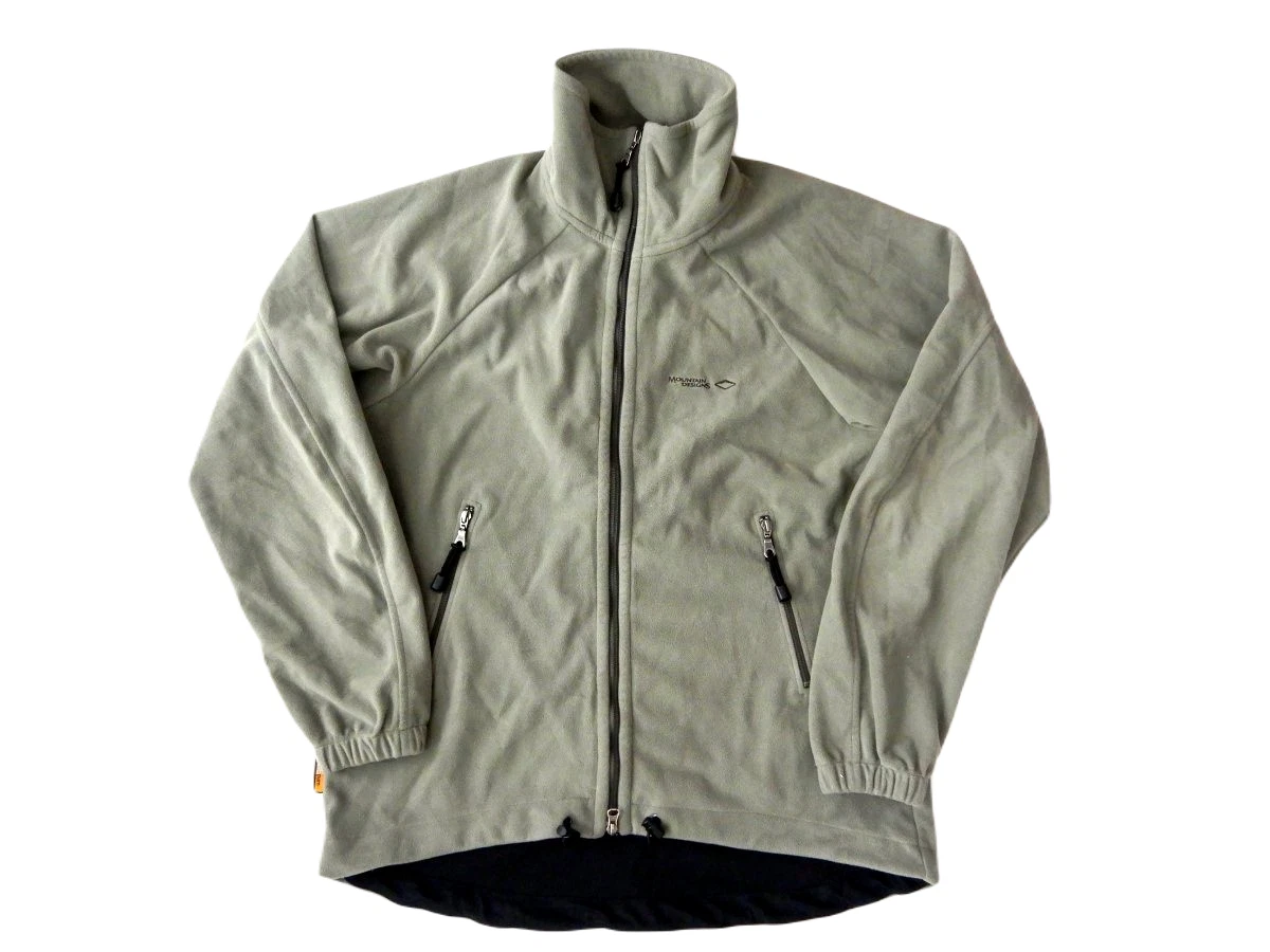 Vintage 1990s MOUNTAIN DESIGNS Mens Windshield Fleece Jumper Jacket SIZE LARGE
