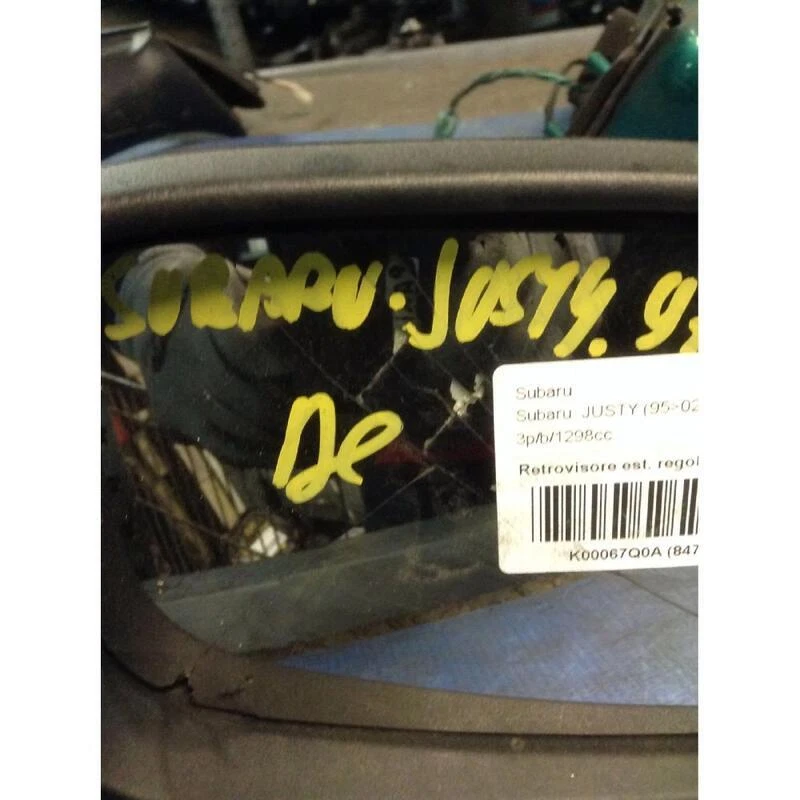 AUSSENSPIEGEL RECHTS FÜR SUBARU JUSTY (95-03) 1.3I 8V 4WD BER. 3P/B/1298CC. 1995 Foto 2 de 4