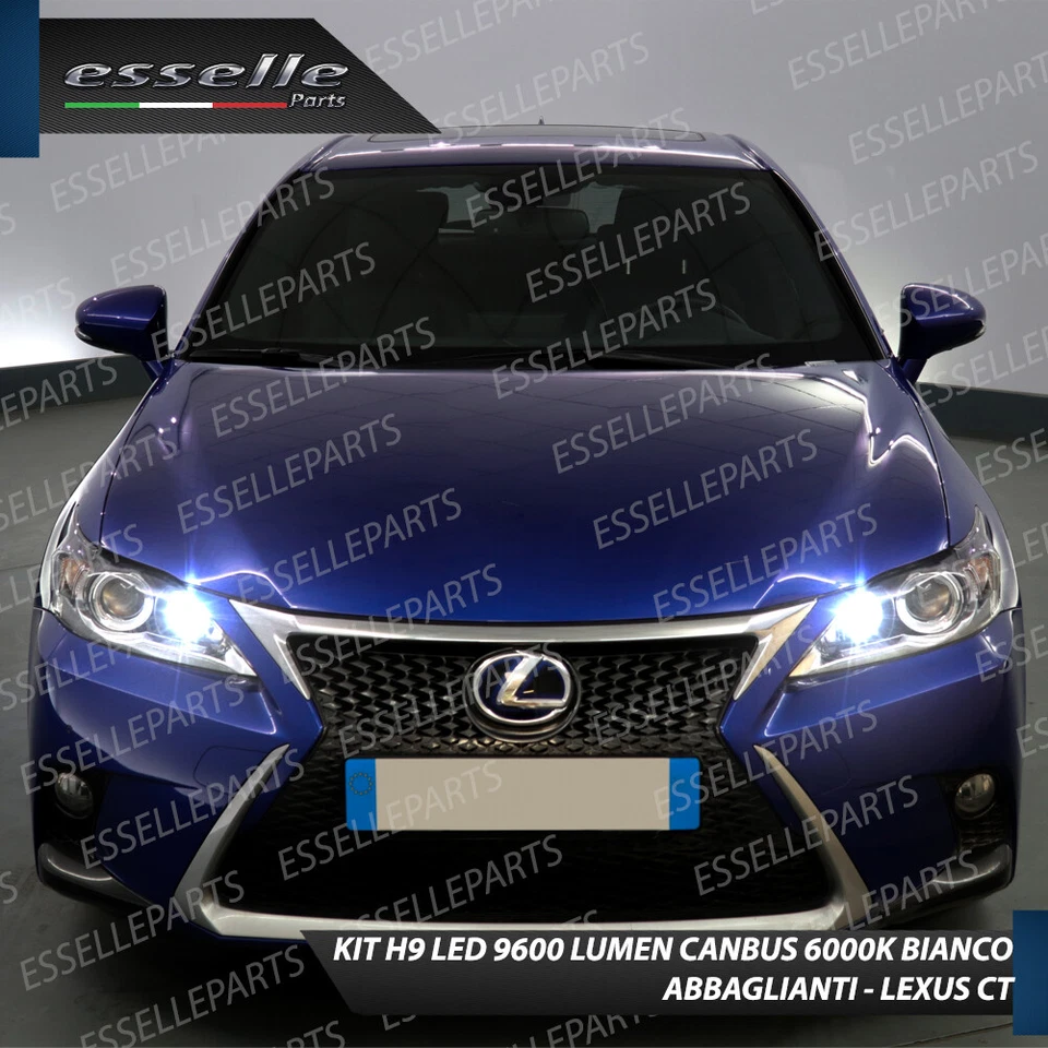 KIT FARI FULL LED PER LEXUS CT ANABBAGLIANTI ABBAGLIANTI 6000K CANBUS MONO LED - Immagine 3 di 3