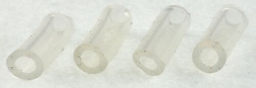 6 CLEAR RUBBER PICKUP HEIGHT ADJUSTMENT TUBING FOR FENDER STRAT OR TELE - Picture 2 of 2