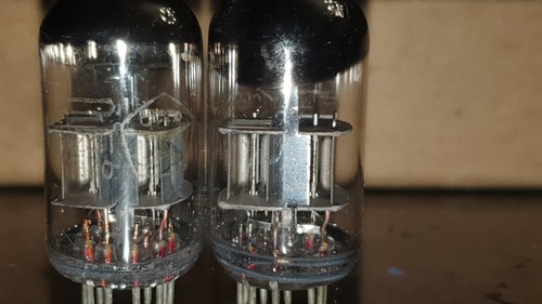 Matched pair 6N23P / E88CC / 6DJ8 NEW NOS Voskhod (rocket) tubes USSR 1980s - Picture 3 of 5