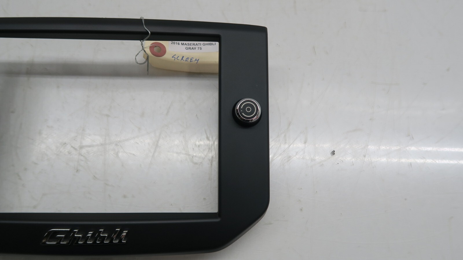 2014-2019 Maserati Ghibli OEM Center Dash Display Screen Cover Trim Surround