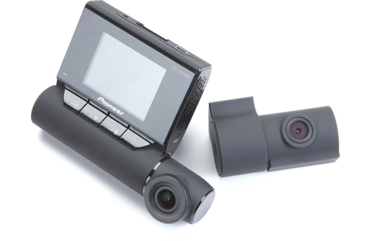 アクセサリー Pioneer carrozzeria VREC-DZ700D Pioneer VREC-DZ700DC Dual Dash Cam | HD 1080p | Front & Rear | Wi