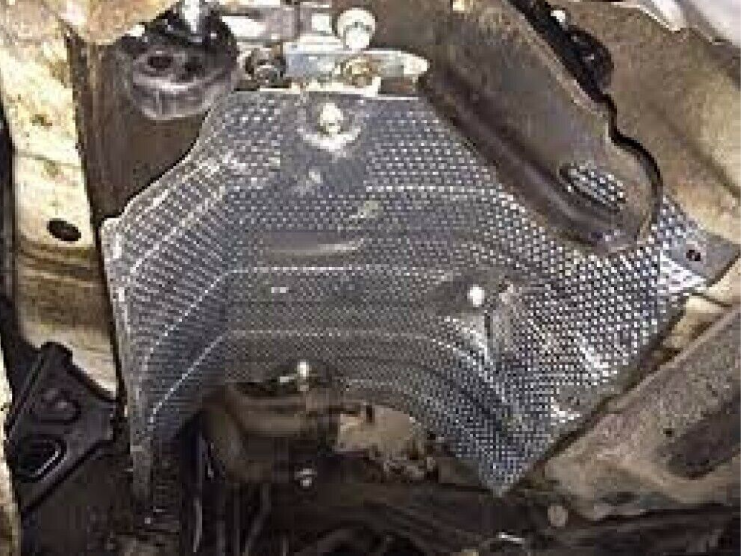 Toyota Genuine OEM Insulator, main muffler heat, lh CAMRY ACV40 ☆ 58328