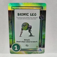 Doomlings Legends of Enderas Traits Bionic Leg 8/27 TECH 1st Ed Holo Foil