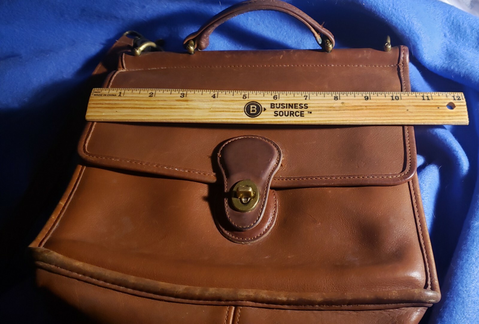 Vintage Coach Leather Crossbody Gem