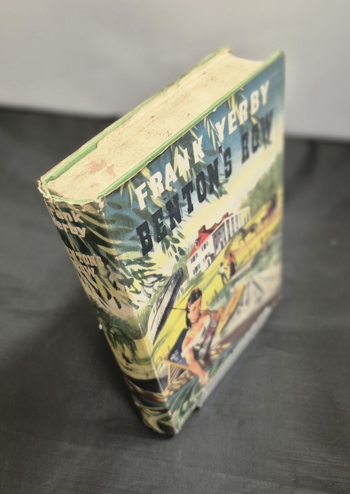 FILA Bentons Row by Frank Yerby (Hardback in Dust Jacket) Book Club Edition