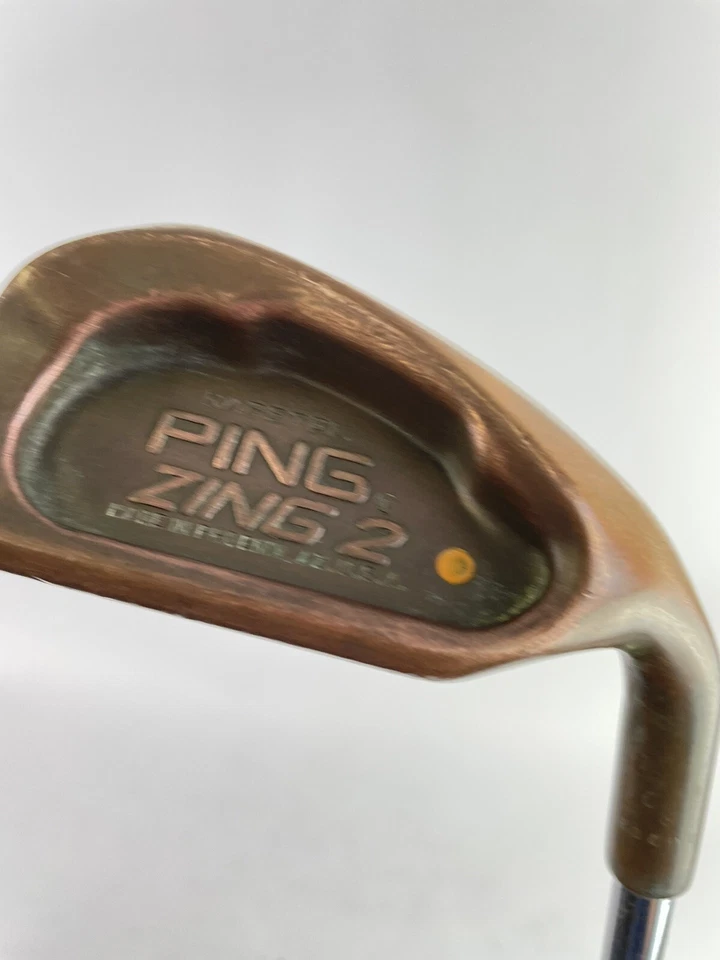Ping Zing 2 Becu Sand Wedge Brown Dot JZ Stiff Steel /Right /New Grip /9285 - Image 4 of 4