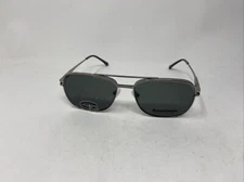REVOLUTION EYEWEAR DURHAM GUNMETAL 58-17-145 WITH POLARIZED SUN CLIP M02