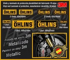 OHLINS - STICKERS - STICKERS-STICKERS-STICKERS-ADHESIVES-STICKERS