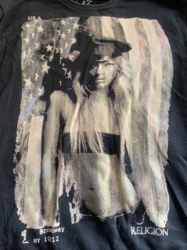 Religion Jumper Long Sleeves T Shirt Size M. - Picture 3 of 4
