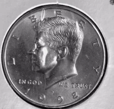 1998 P Kennedy Half Dollar 50 Cent 50C MID MS GRADE EB#2993