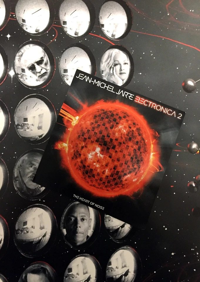 DOUBLE 2xLP VINYLE 180g ALBUM JEAN MICHEL JARRE ELECTRONICA 2 COMME NEUF 2016 - Photo 4/4