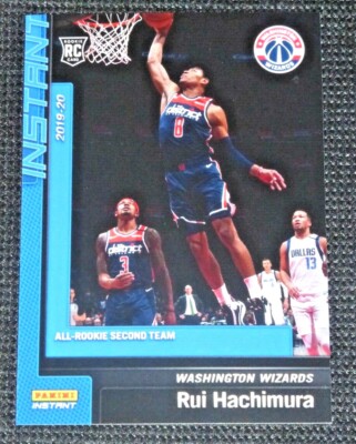 2019-20 Panini Instant All Rookie Team RC Blue #d/152 Rui Hachimura #207 Lakers