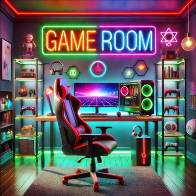 Personalized Gamer LED Neon Sign   Custom Wall Decor for Gaming Setups & Stream