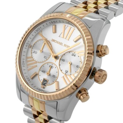 Michael Kors MK5735 38 mm Silver Case Bracelet Wristwatch 