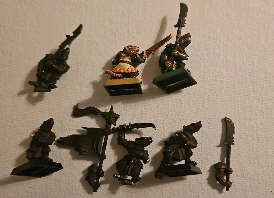 Figurines Skaven Stormvermin – Games Workshop Warhammer, Métal Scellé, Neuf