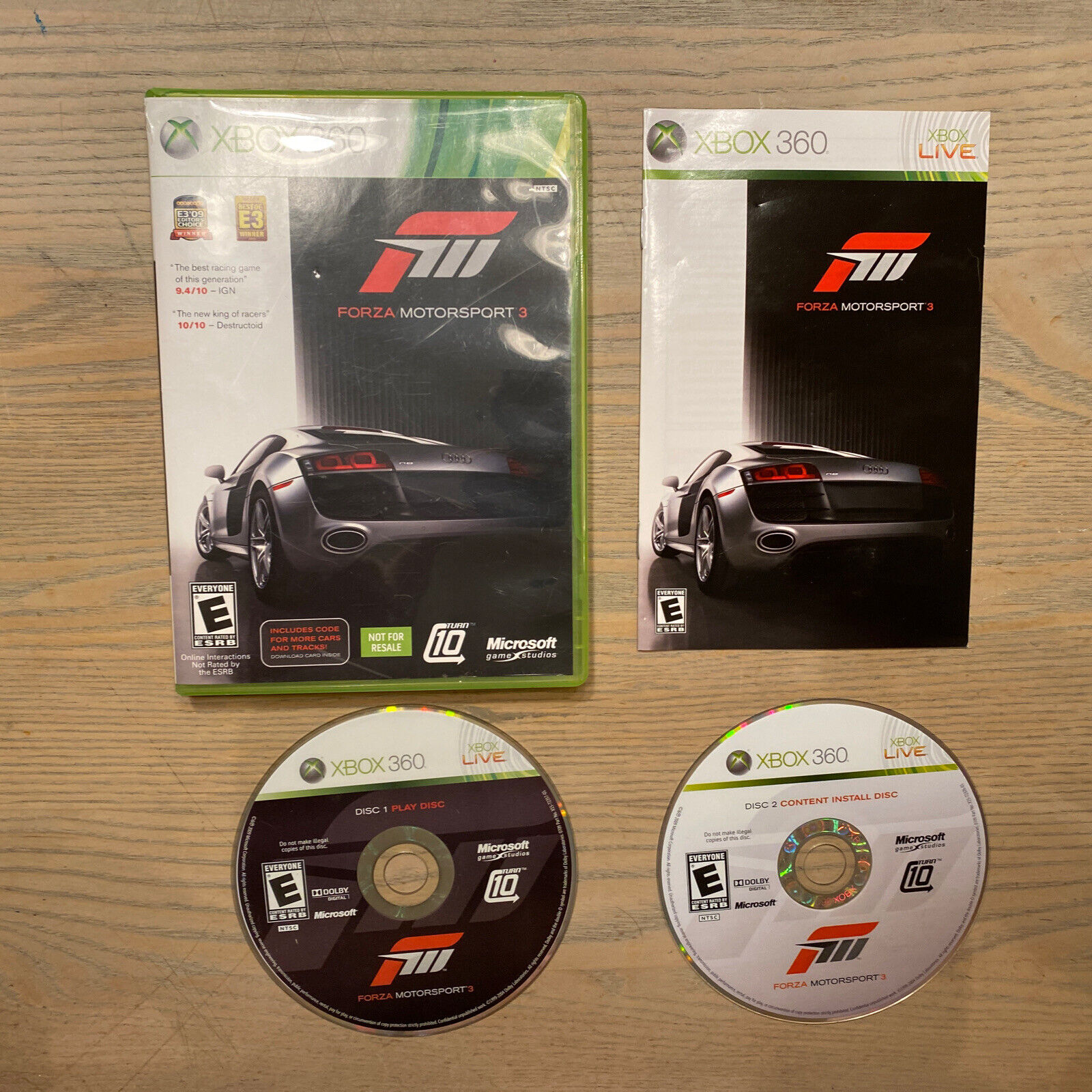 Forza Motorsport 3 - Xbox 360 - DVD - English