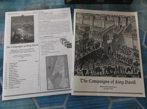 Clash of Arms Games The Campaigns of King David Unpunched - Imagen 5 de 6