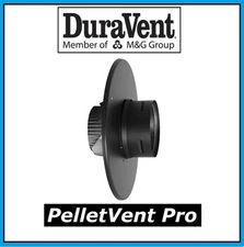 DURAVENT PELLETVENT PRO 4" Flex Trim Collar #4PVP-FTC NEW! PELLET VENT