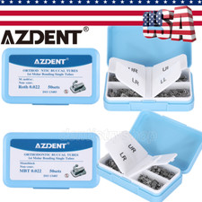 AZDENT Dental Orthodontic Buccal Tube 1st/2nd Molar Roth/MBT 022 Non-convertible