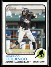 2022 Topps Heritage Minor League #6 Federico Polanco