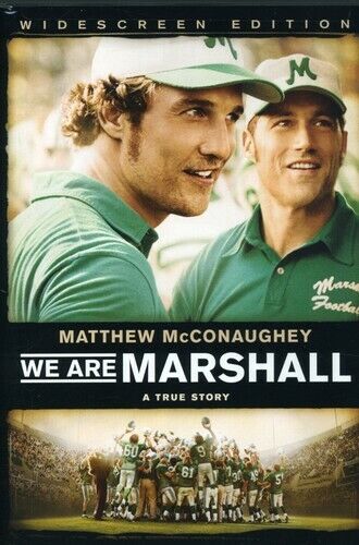 We Are Marshall (DVD, 2007, écran large) Matthew McConaughey paquet scellé - Photo 1/1