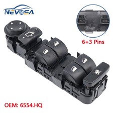 Electric Power Window Mirror Control Switch Button For CITROEN c4 c5 c8 6554.HQ