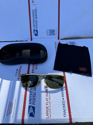 Vintage B&l Ray Ban W1307 Wsar G15 UV Olympian II DLX RECTANGULARS  