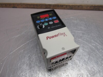 ALLEN BRADLEY POWERFLEX-4 AC DRIVE 22A-A2P1N103 SER-A 0.5HP 240V XLNT USED !!M/O