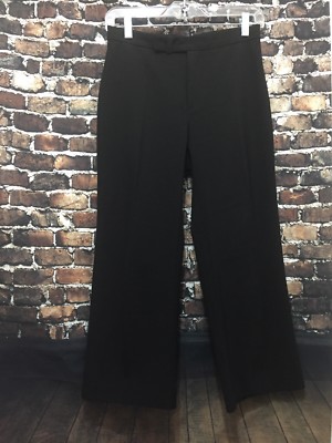 Club Monaco Women's Trouser Pants Size 2  Career Black Capri